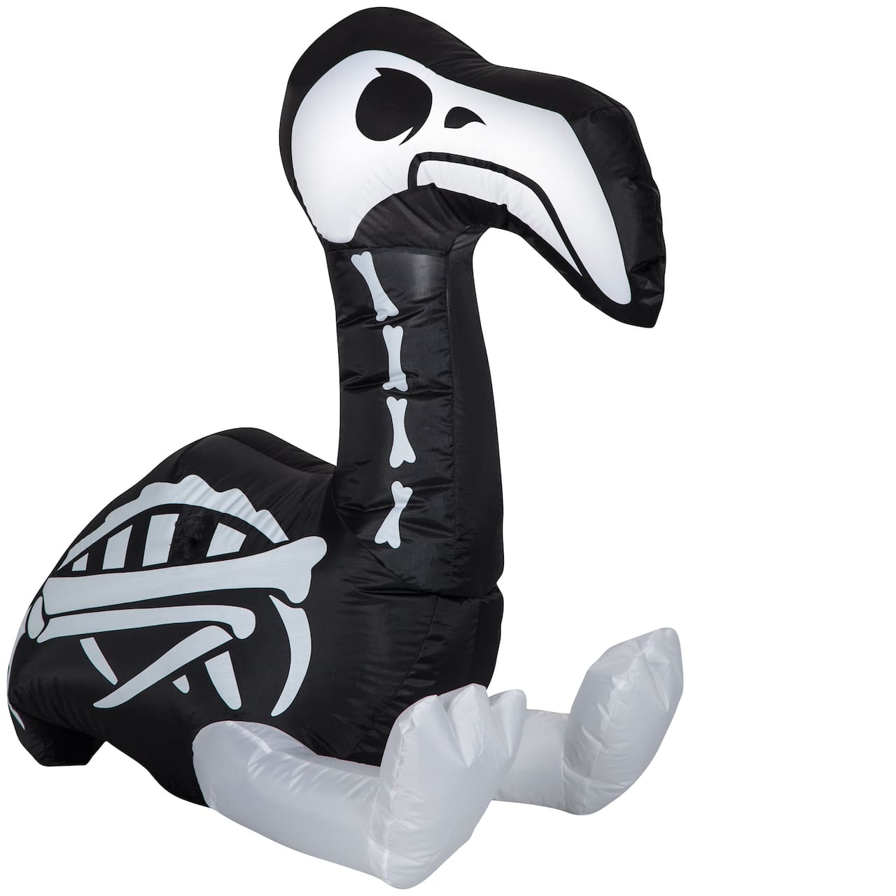 3ft. Airblown® Inflatable Halloween Skeleton Flamingo